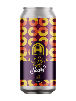 Vault City: Peach Rings - puszka 440 ml