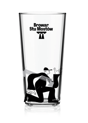 Browar Stu Mostów: Shaker - szkło 500 ml 