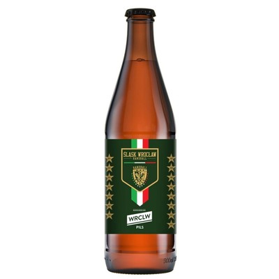 WRCLW: Handball Pils WKS Śląsk Wrocław - butelka 500 ml