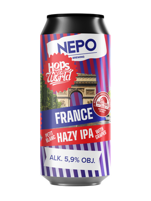 Nepomucen: France - Hops Around the World - puszka 500 ml
