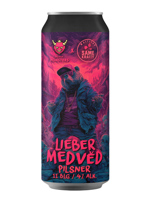 Monsters: Lieber Medved - puszka 500 ml