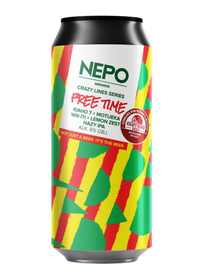 Nepomucen: Crazy Lines Series Free Time - puszka 500 ml