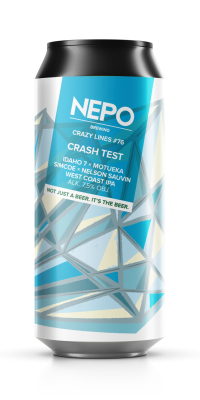 Nepomucen: Crazy Lines #76 - Crash Test- puszka 500 ml