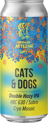 Artezan: Cats & Dogs- puszka 500 ml