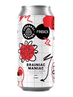 Finback x Cerebral: Maniac Brainiac - puszka 473 ml