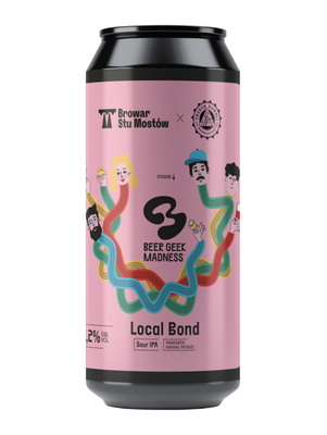 Browar Stu Mostów x Trzech Kumpli: Local Bond - puszka 440 ml