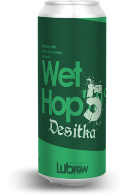 Browar Lubrow: Wet Hop'5 Desitka- puszka 500 ml