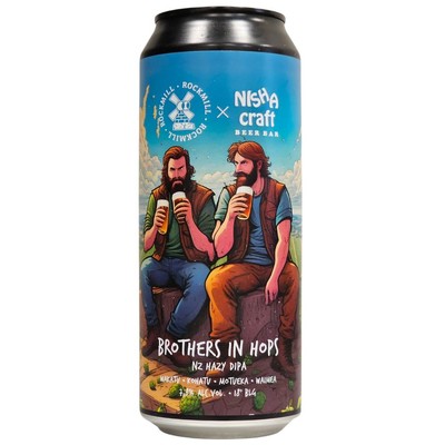 Rockmill x Nisha: Brothers in Hops - puszka 500 ml