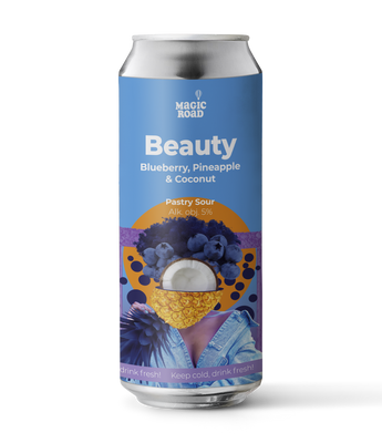 Magic Road: Beauty Blueberry, Pineapple & Coconut  - puszka 500 ml