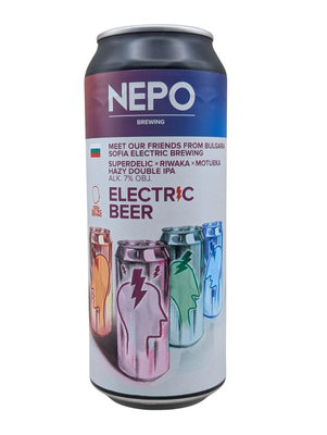 Nepomucen x Electric Brewing: Electric Beer Meet Our Friends from Bulgaria Sofia - puszka 500 ml
