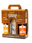 Wielka Sowa: Zestaw Trójpak w wersji ze szklanką 2 x 500ml + Szklanka z Browaru Wielka Sowa