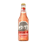 Miłosław: Cydr Miłosławski Truskawkowy Półsłodki - butelka 500 ml