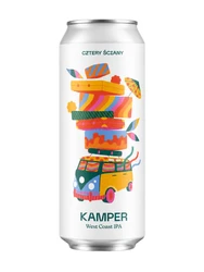 Browar Cztery Ściany: Kamper West Coast IPA - puszka 500 ml