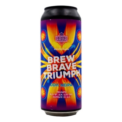 Browar Raduga: Brew Brave Triumph - puszka 500 ml