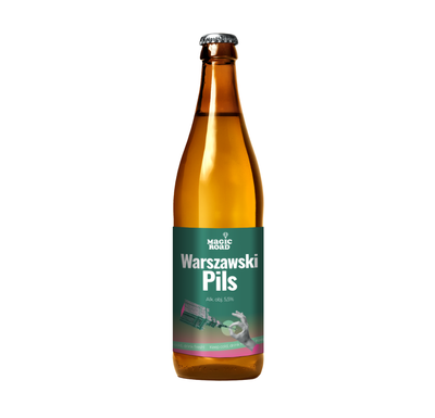 Magic Road: Warszawski Pils - butelka 500 ml