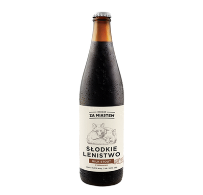Browar Za Miastem: Słodkie Lenistwo - butelka 500 ml