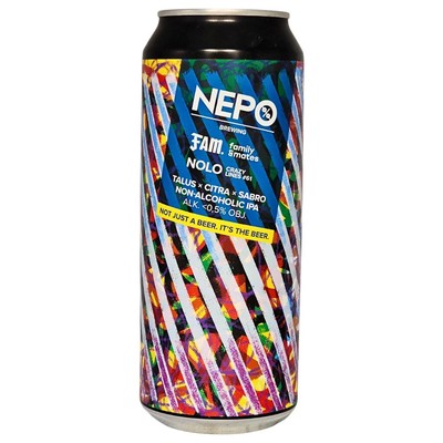 Nepomucen: Crazy Lines #61 NoLo Non Alcoholic IPA - puszka 500 ml