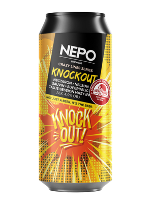 Nepo Brewing: Crazy Lines Series Knockout - puszka 500 ml