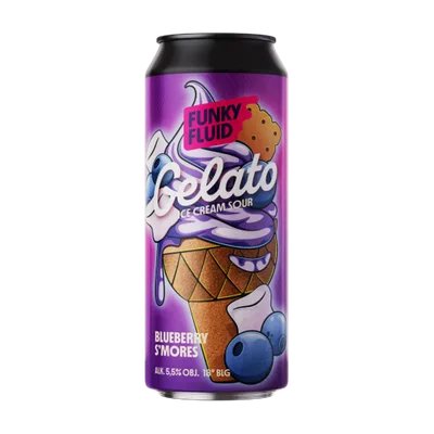 Funky Fluid: Gelato Blueberry S'Mores- puszka 500 ml