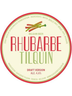 Tilquin: Rhubarbe - keykeg 20l