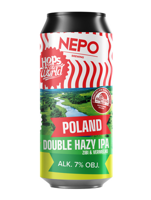 Nepomucen: Poland - Hops Around the World - puszka 500 ml