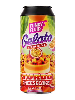 Funky Fluid: Gelato Turbo Cheesecake - puszka 500 ml