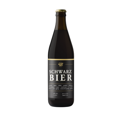 Browar Jana: Schwarzbier - butelka 500 ml