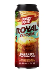 Funky Fluid: Royal Cookie Peanut Butter Coconut Cookie - puszka 500 ml