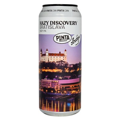 PINTA x Firstep: Hazy Discovery Bratislava - puszka 500 ml