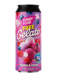 Funky Fluid: Free Gelato Berries & Cream - puszka 500 ml