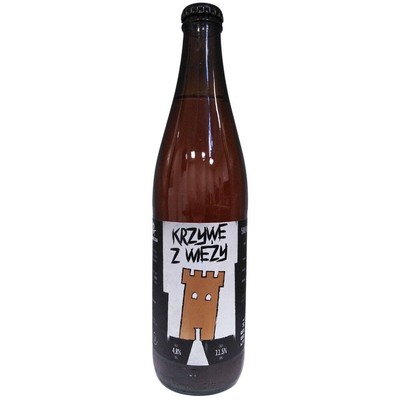 Browar Rebelia: Krzywe z Wieży - butelka 500 ml