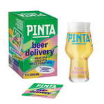 Pinta zestaw 3 x 500 ml + szklanka