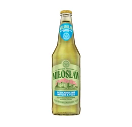 Miłosław: Bezalkoholowe Matcha&Yuzu - butelka 500 ml