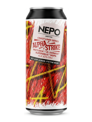 Nepo Brewing: Crazy Lines Series Alpha Strike - puszka 500 ml