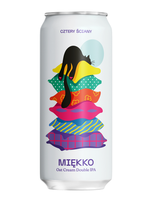 Browar Cztery Ściany: Miękko - puszka 500 ml