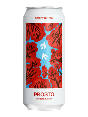 Browar Cztery Ściany: Prosto - puszka 500 ml