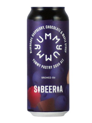 Sibeeria: Yummy Blueberry, Raspberry, Chocolate & Maple Syrup - puszka 500 ml
