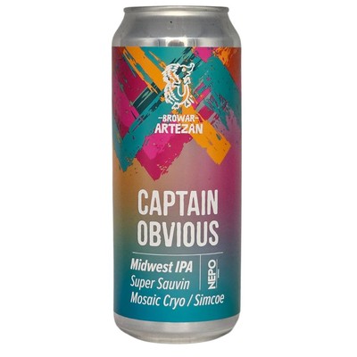 Artezan x Nepomucen: Captain Obvious - puszka 500 ml