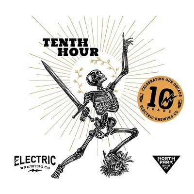 Electric Brewing x North Park: Tenth Hour 10th Anniversary - puszka 473 ml