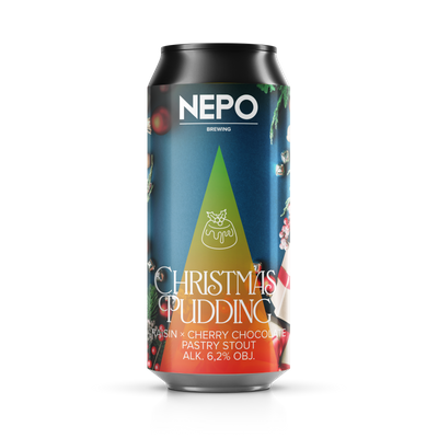 Nepomucen:  Christmas Pudding - puszka 500 ml