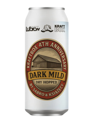 Browar Lubrow: Dark Mild Dry Hopped - puszka 500 ml