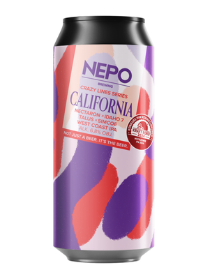 Nepomucen: Crazy Lines Series California - puszka 500 ml
