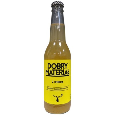 Dobry Materiał: Z Imbira - butelka 330 ml