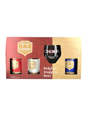 Chimay: Zestaw 3 x 330 ml + szkło
