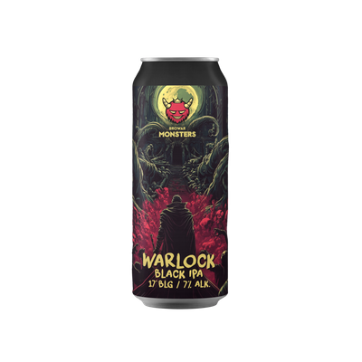 Monsters: Warlock - puszka 500 ml