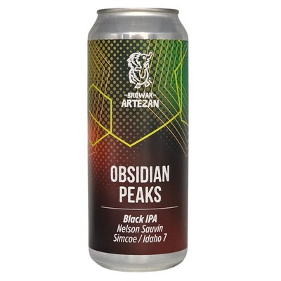 Artezan: Obsidian Peaks - puszka 500 ml