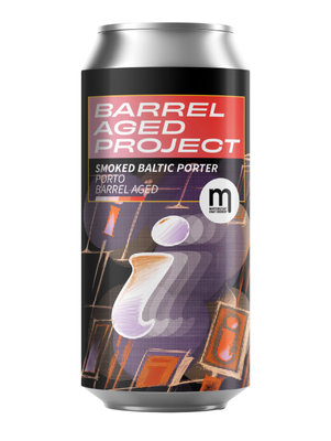 Maryensztadt: Barrel Aged Projekt Smoked Baltic Porter Porto BA - puszka 440 ml