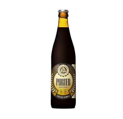 Browar Trzech Kumpli: Porter Bałtycki - butelka 500 ml