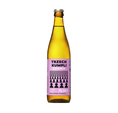 Trzech Kumpli: Old School Classic Czech Pilsner - butelka 500 ml