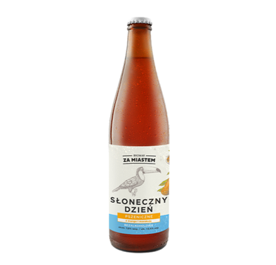 Browar Za Miastem: Bezalkoholowe Słoneczny Dzień - butelka 500 ml